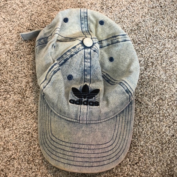 adidas Accessories - Light-wash Denim Adidas Hat